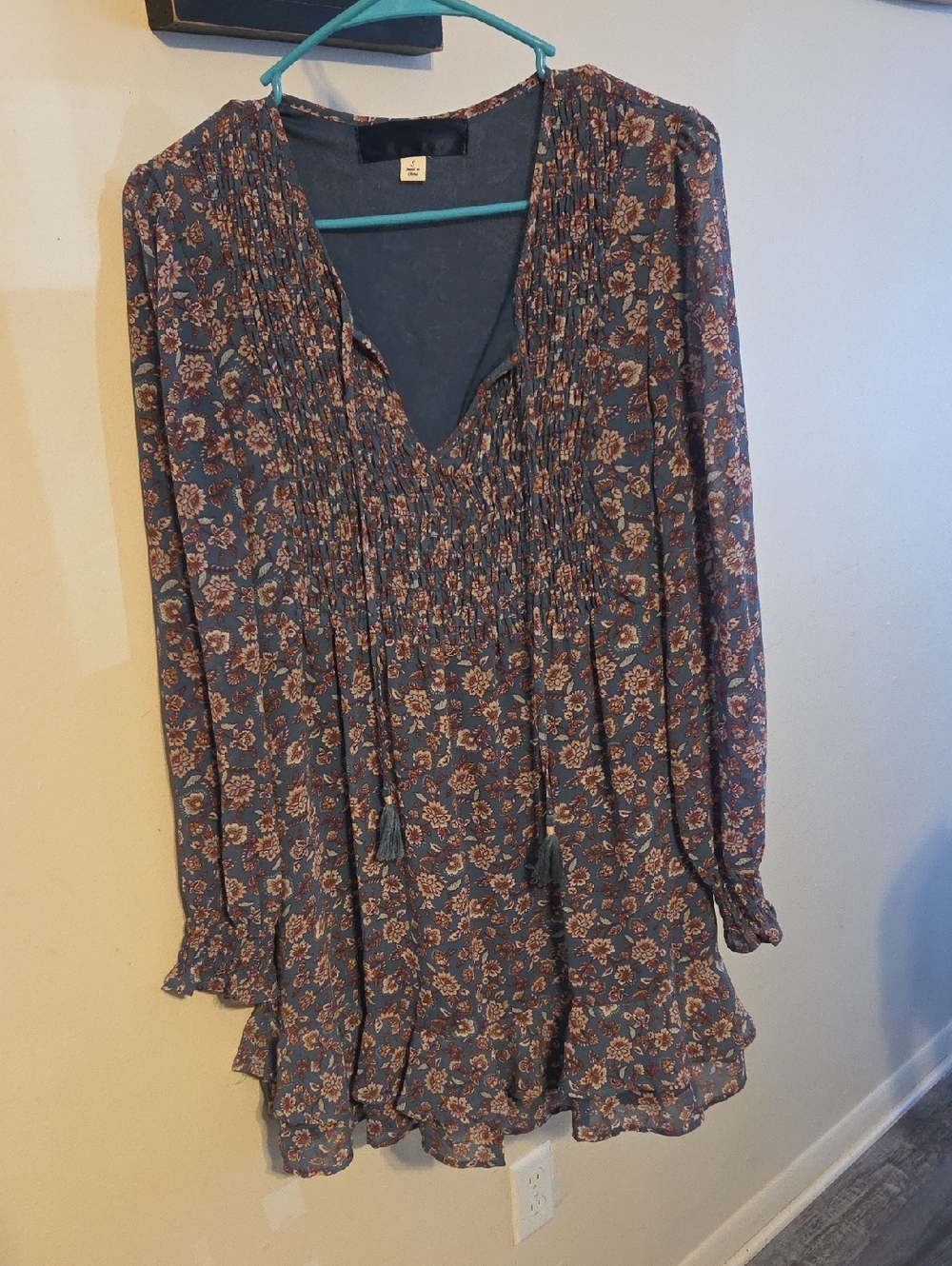 Women's Blue Rain Dress